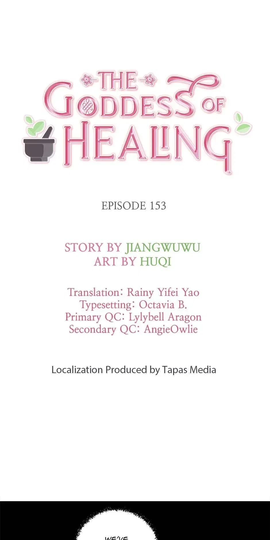 The Goddess of Healing Chapter 153 – Page 1