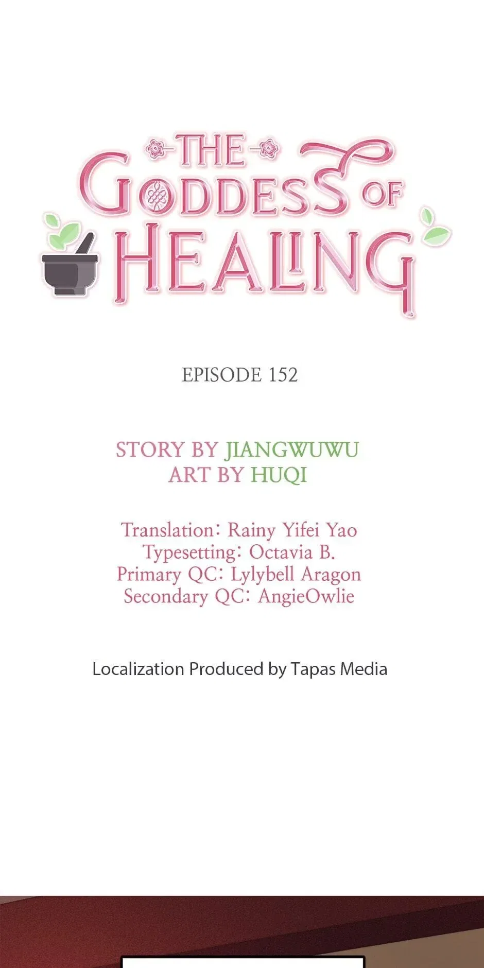 The Goddess of Healing Chapter 152 – Page 1