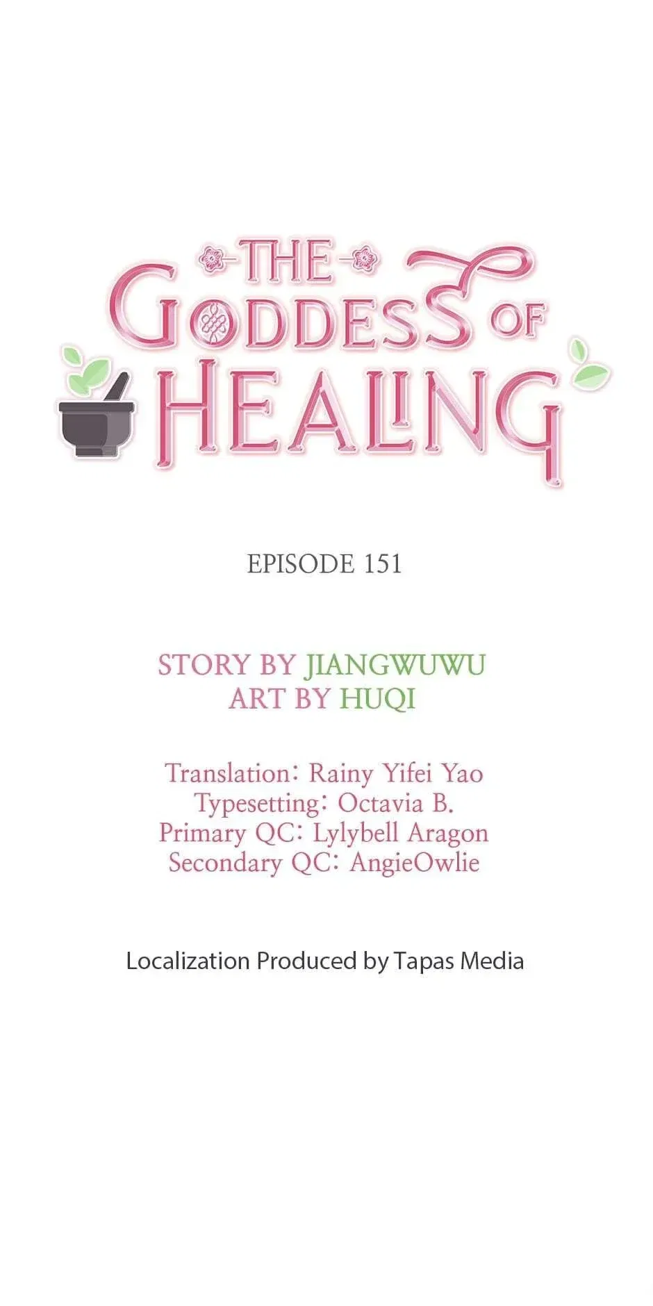 The Goddess of Healing Chapter 151 – Page 1