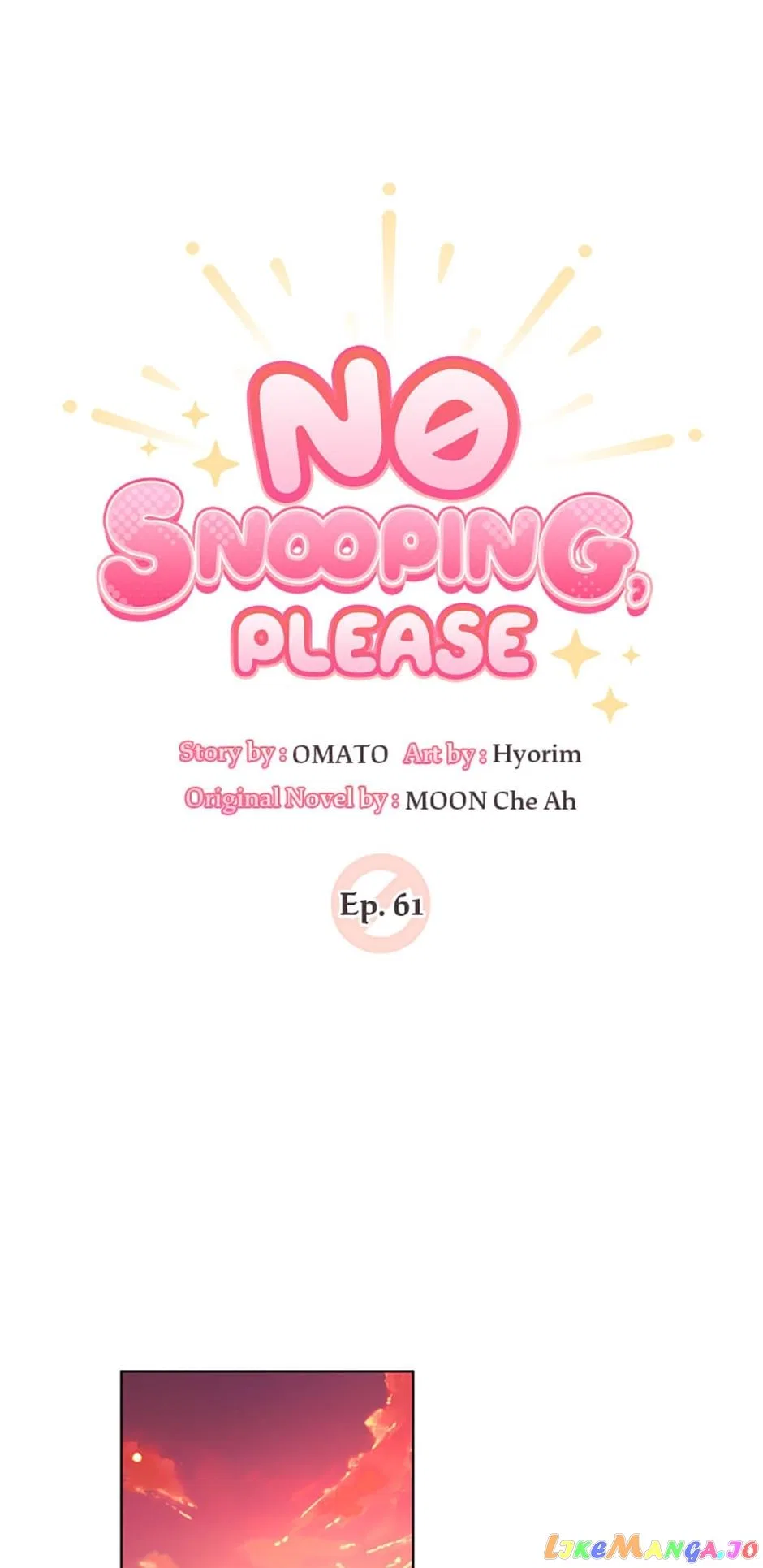 No Snooping, Please Chapter 61 – Page 1