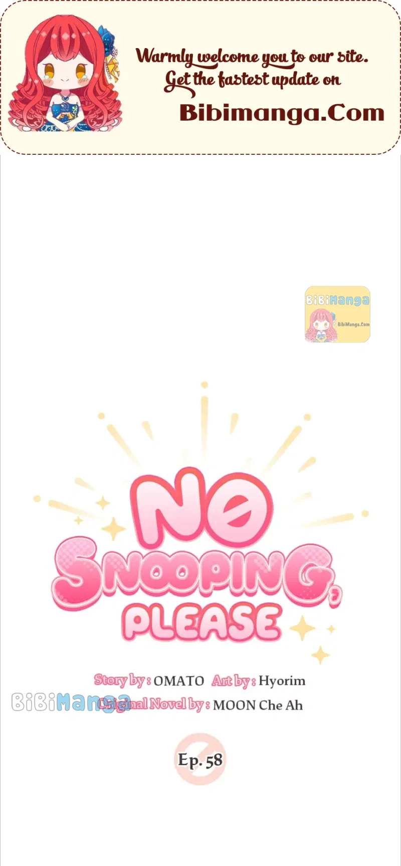 No Snooping, Please Chapter 58 – Page 1