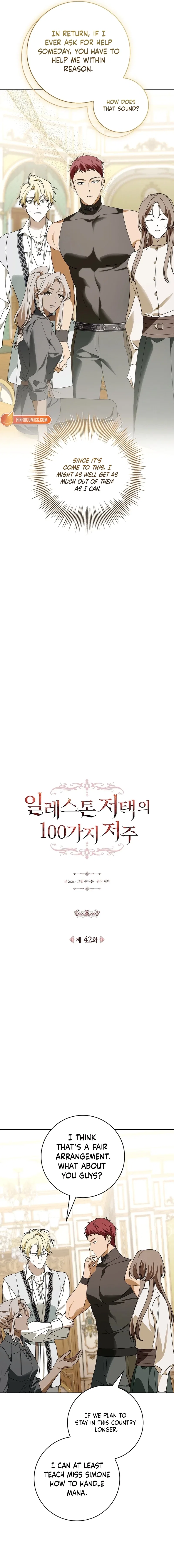 The 100 Curses of the Illeston Mansion Chapter 42 – Page 9