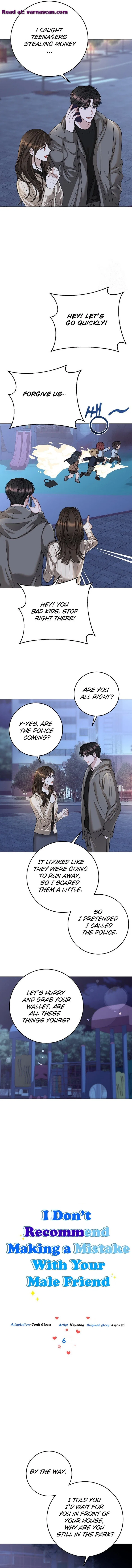 I Don’t Recommend Making a Mistake With Your Male Friend Chapter 6 – Page 3