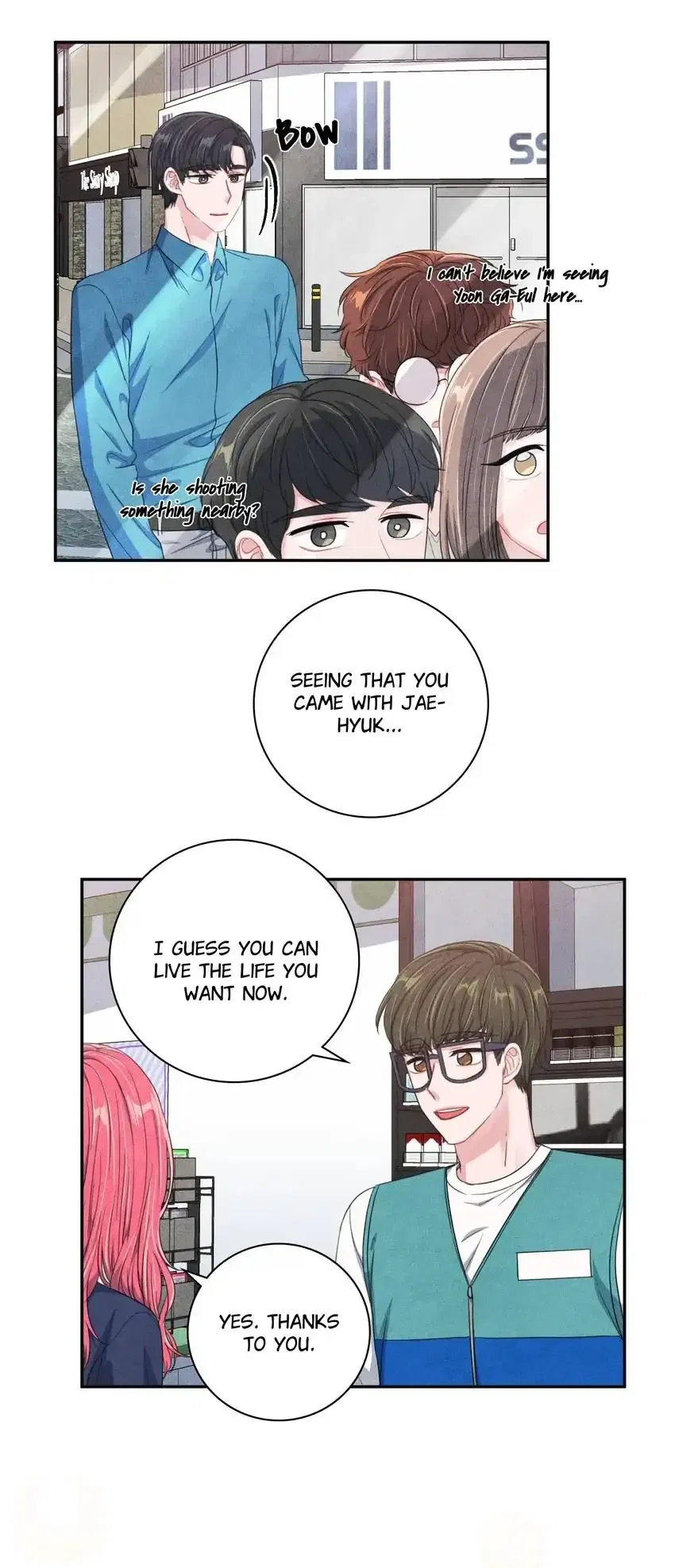 Backstage Kiss Scene Chapter 51 – Page 24