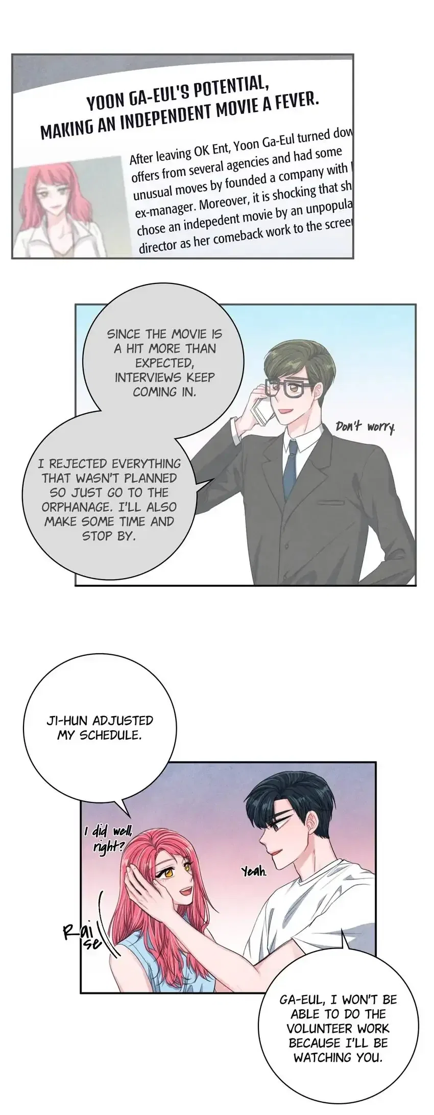 Backstage Kiss Scene Chapter 51 – Page 40