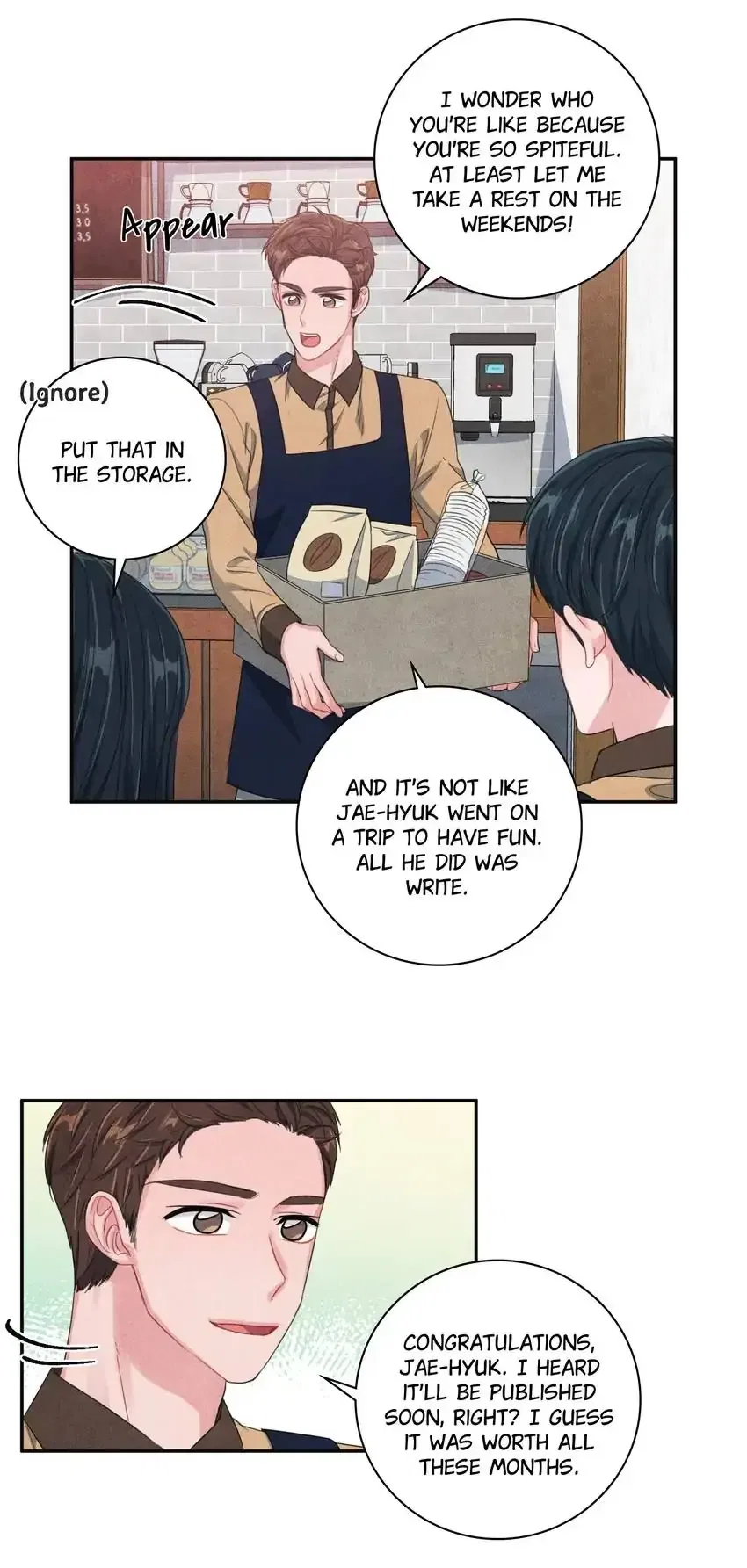 Backstage Kiss Scene Chapter 50 – Page 7