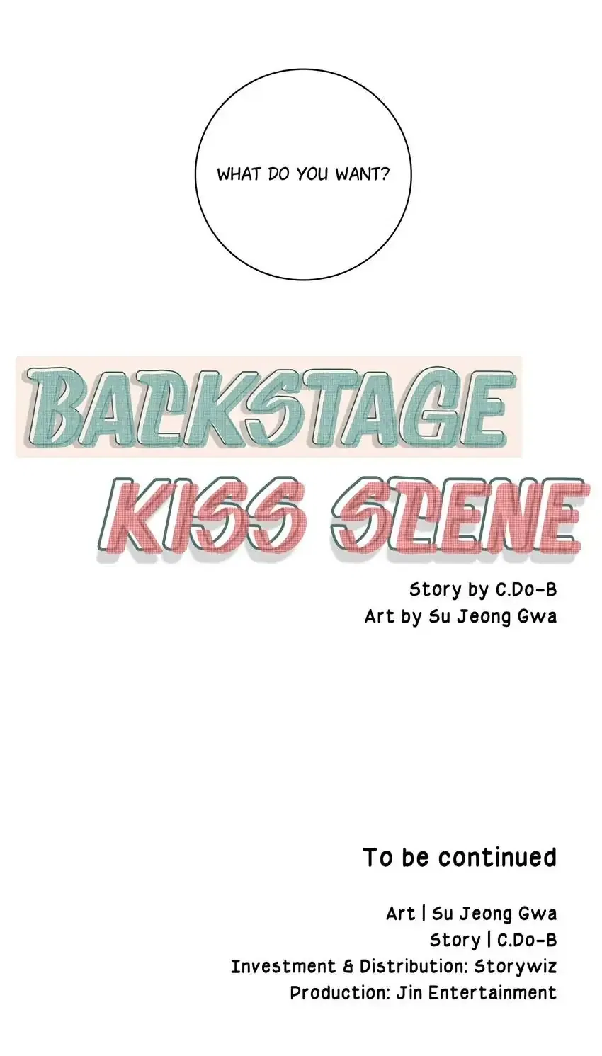 Backstage Kiss Scene Chapter 50 – Page 37
