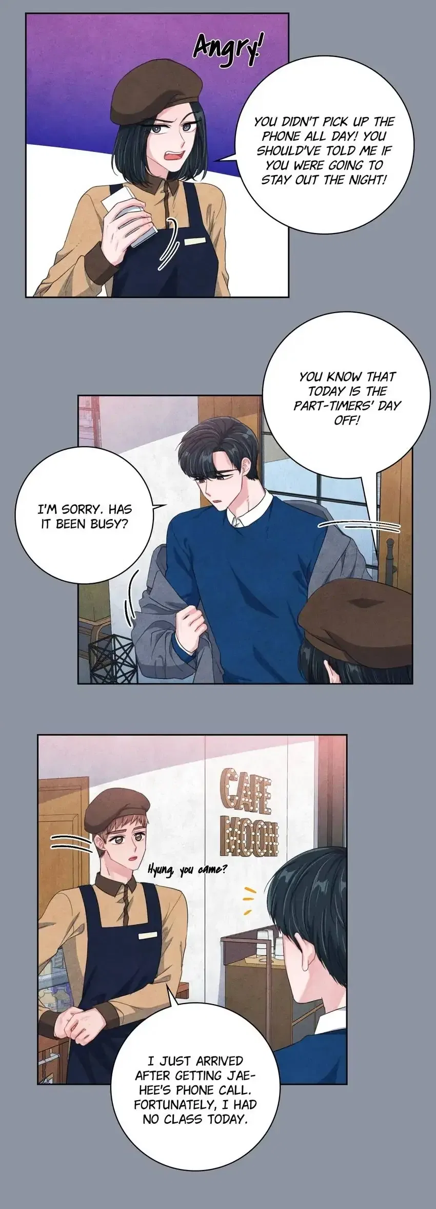 Backstage Kiss Scene Chapter 49 – Page 4