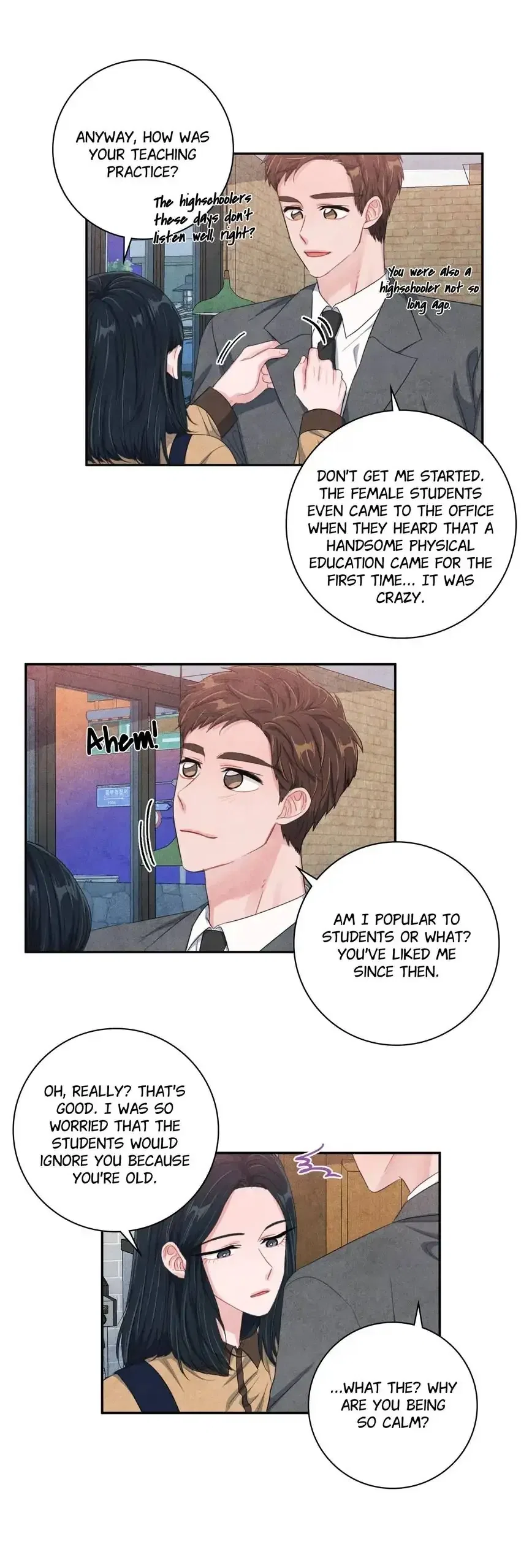 Backstage Kiss Scene Chapter 49 – Page 25