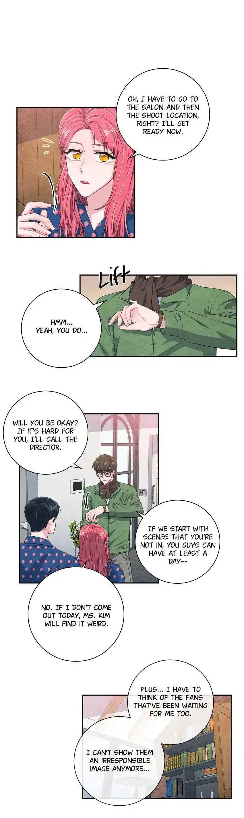 Backstage Kiss Scene Chapter 48 – Page 12