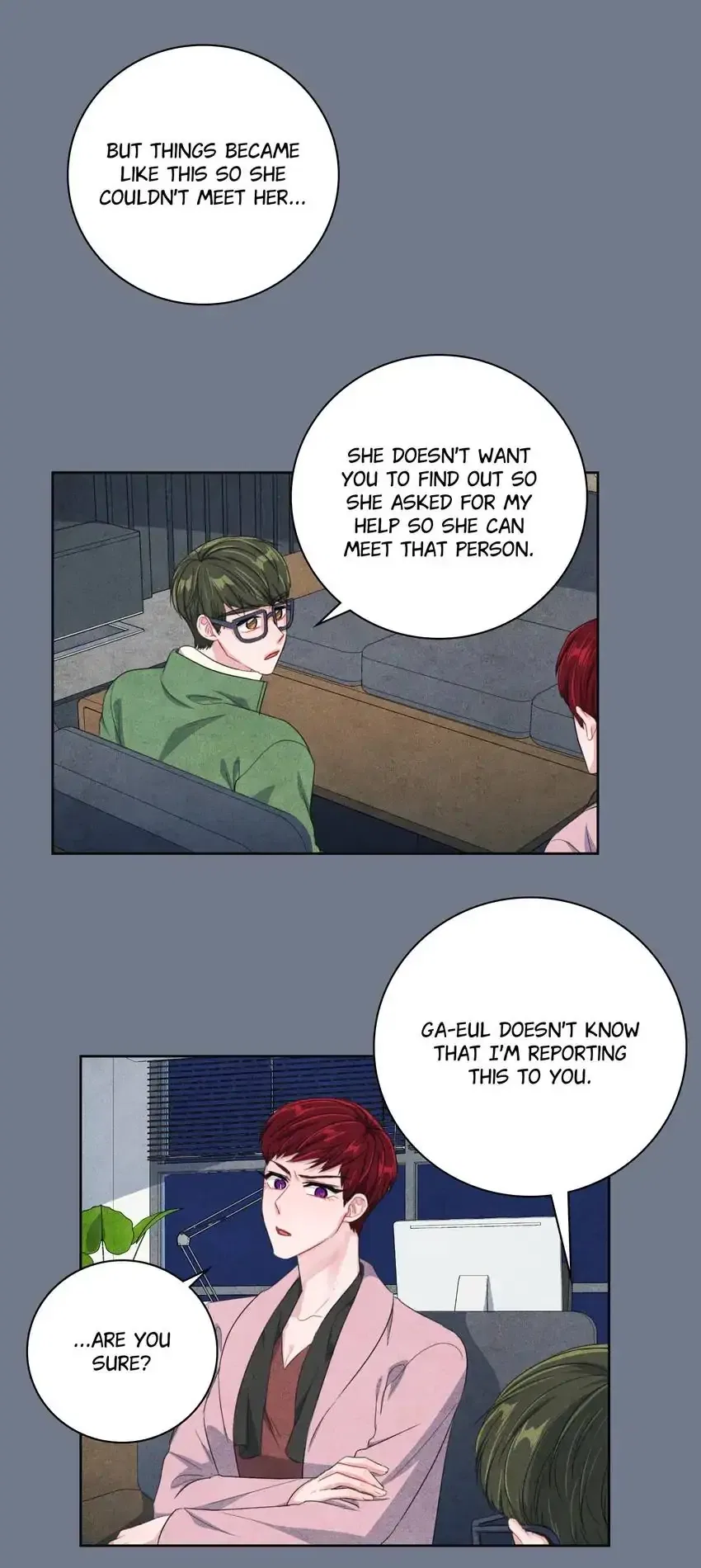 Backstage Kiss Scene Chapter 48 – Page 22