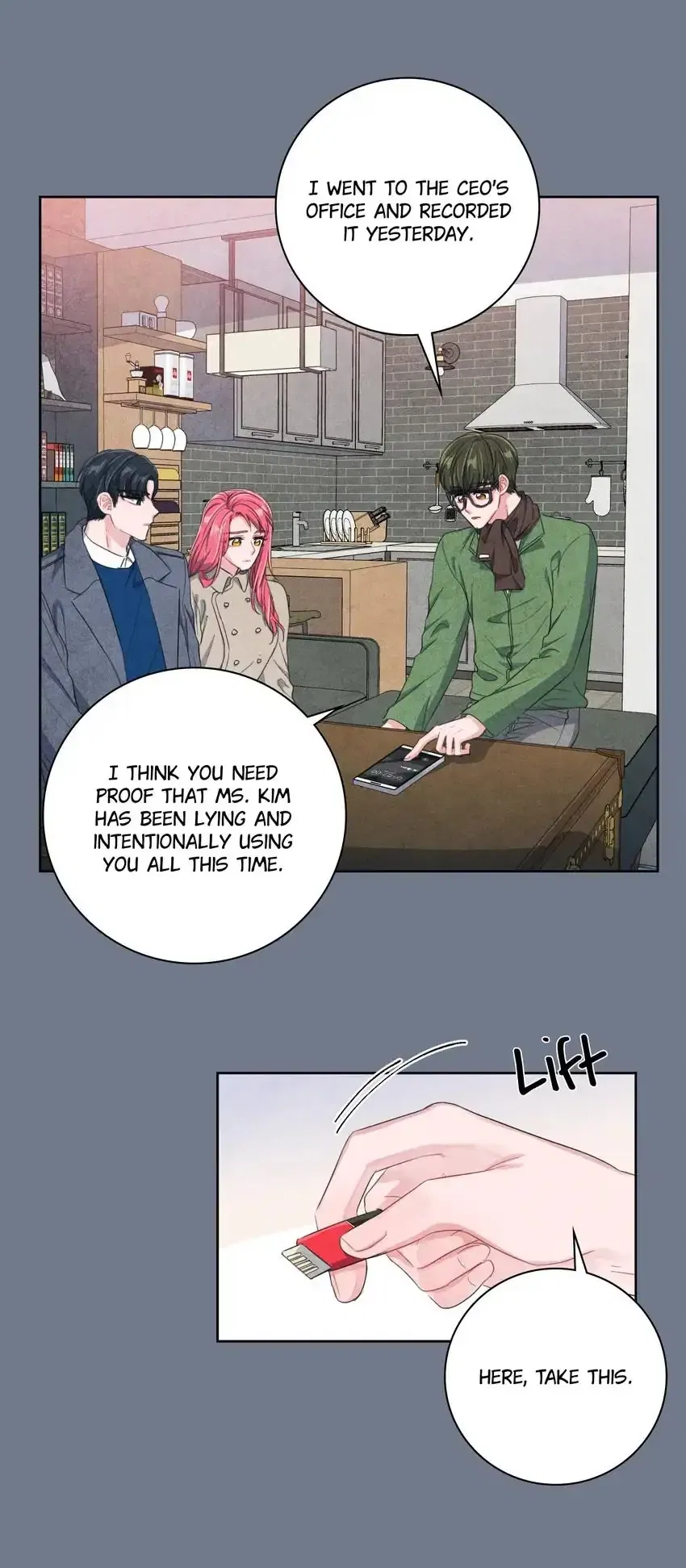 Backstage Kiss Scene Chapter 48 – Page 28