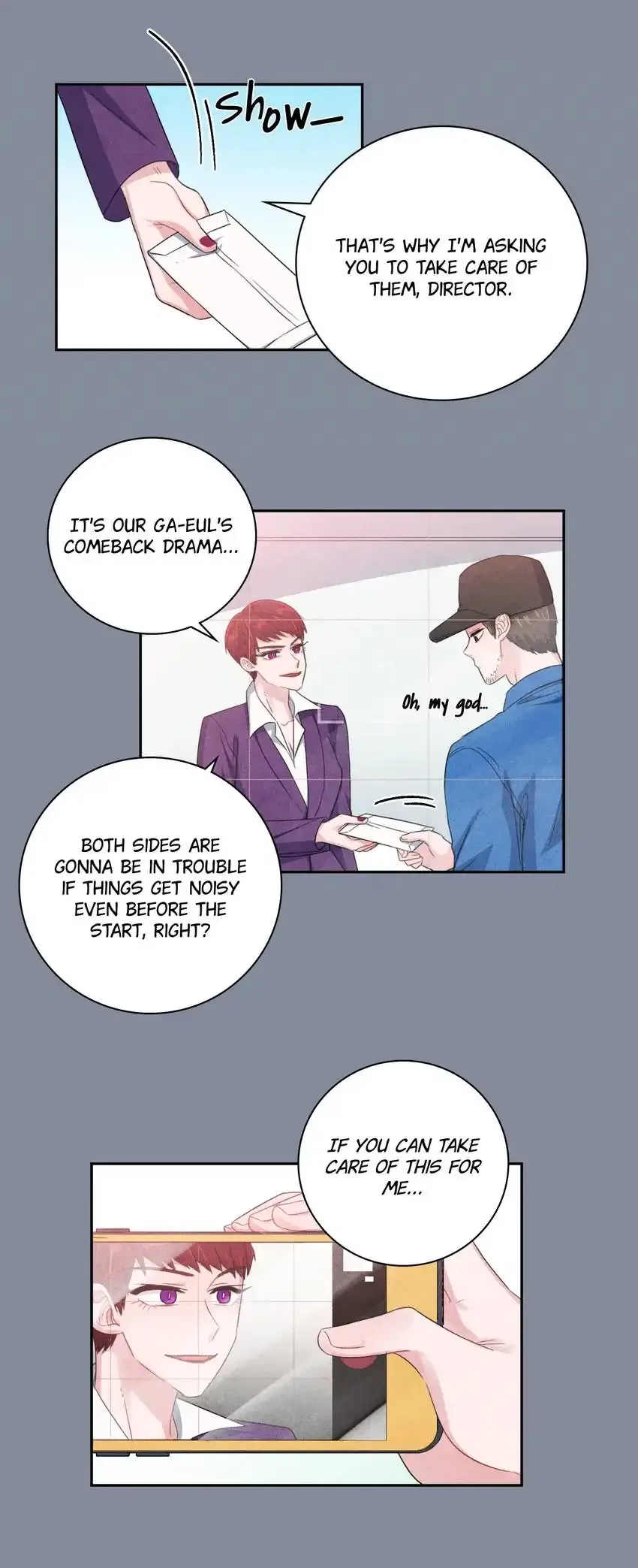 Backstage Kiss Scene Chapter 47 – Page 22