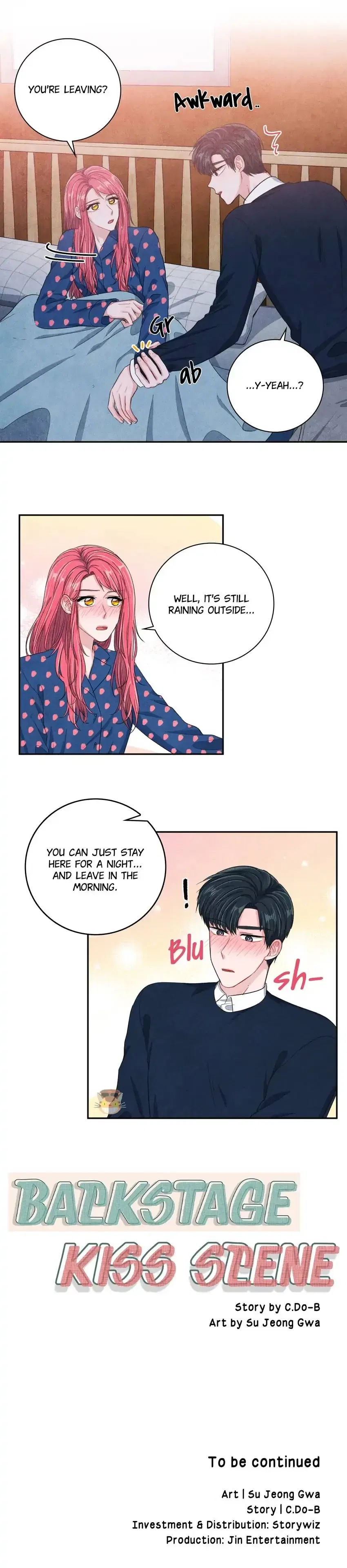 Backstage Kiss Scene Chapter 46 – Page 27