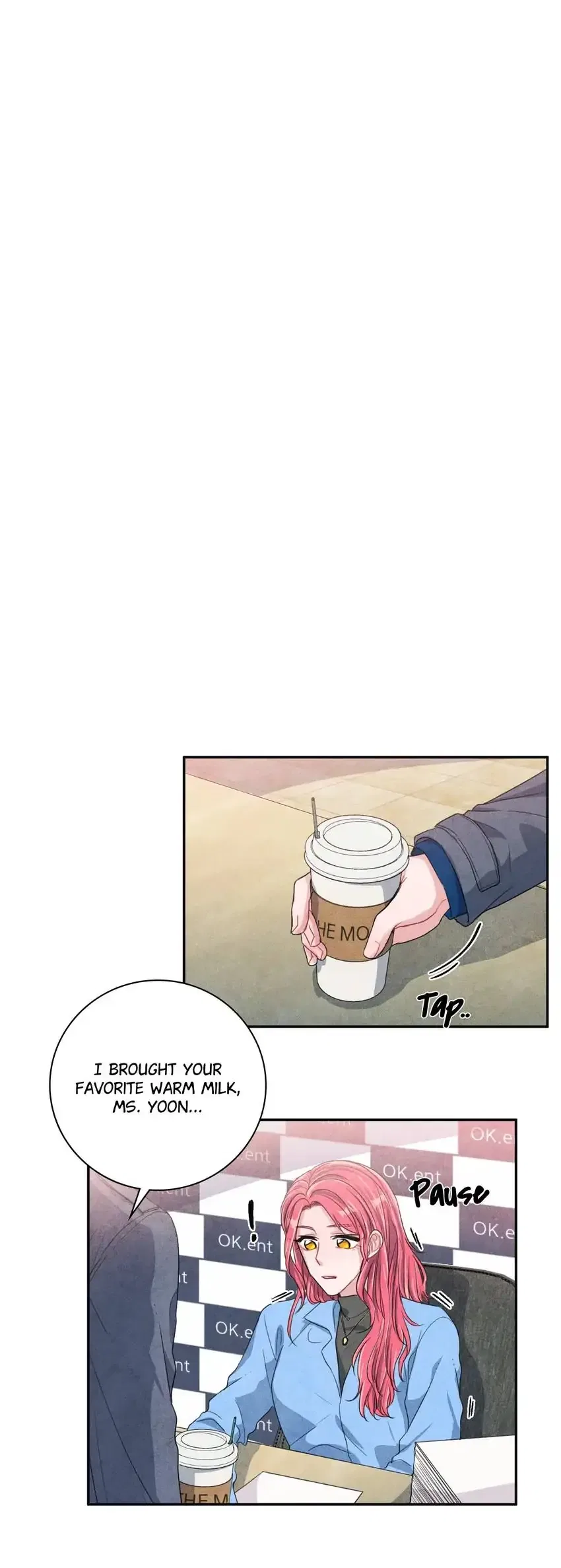 Backstage Kiss Scene Chapter 44 – Page 1