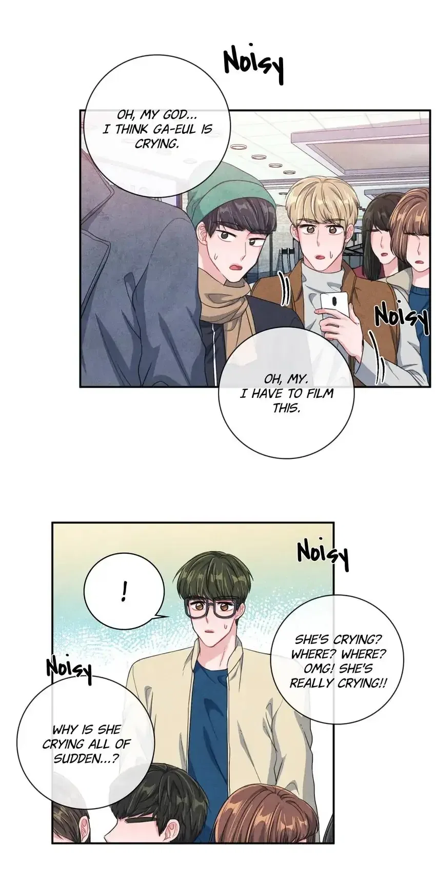 Backstage Kiss Scene Chapter 44 – Page 17