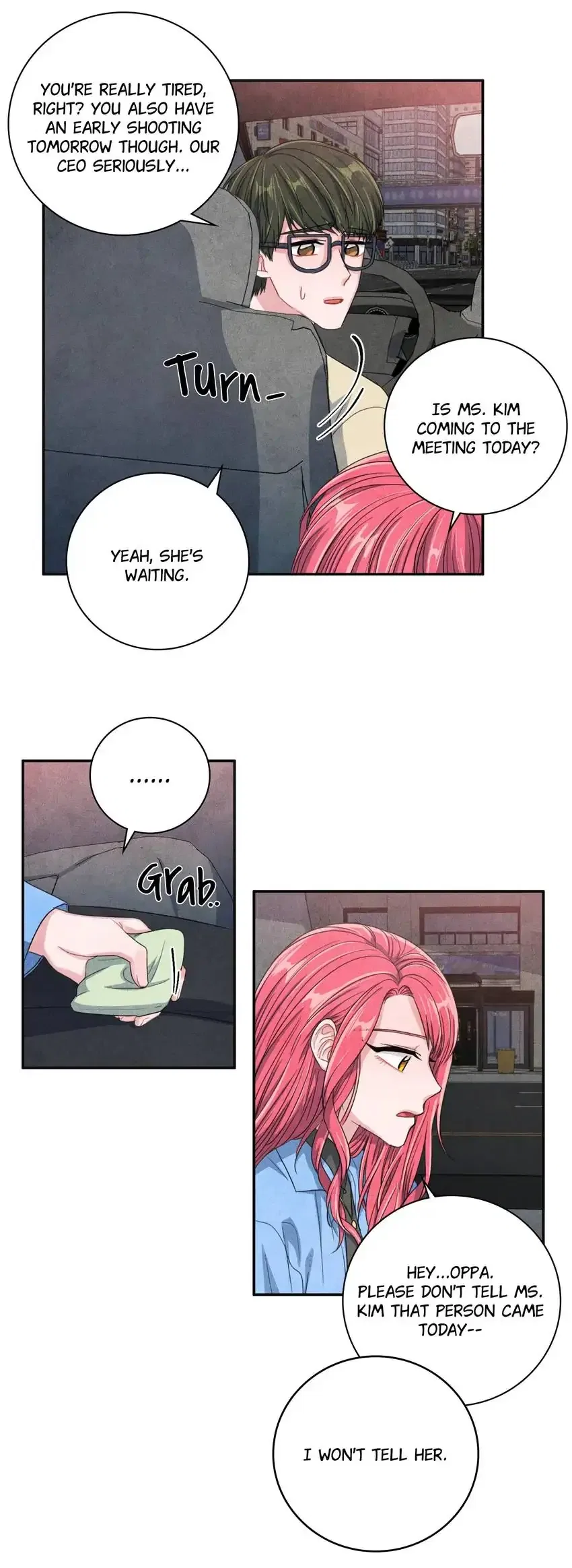 Backstage Kiss Scene Chapter 44 – Page 23