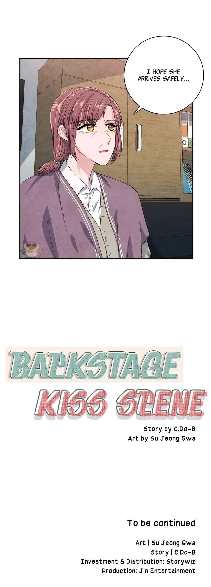 Backstage Kiss Scene Chapter 44 – Page 33
