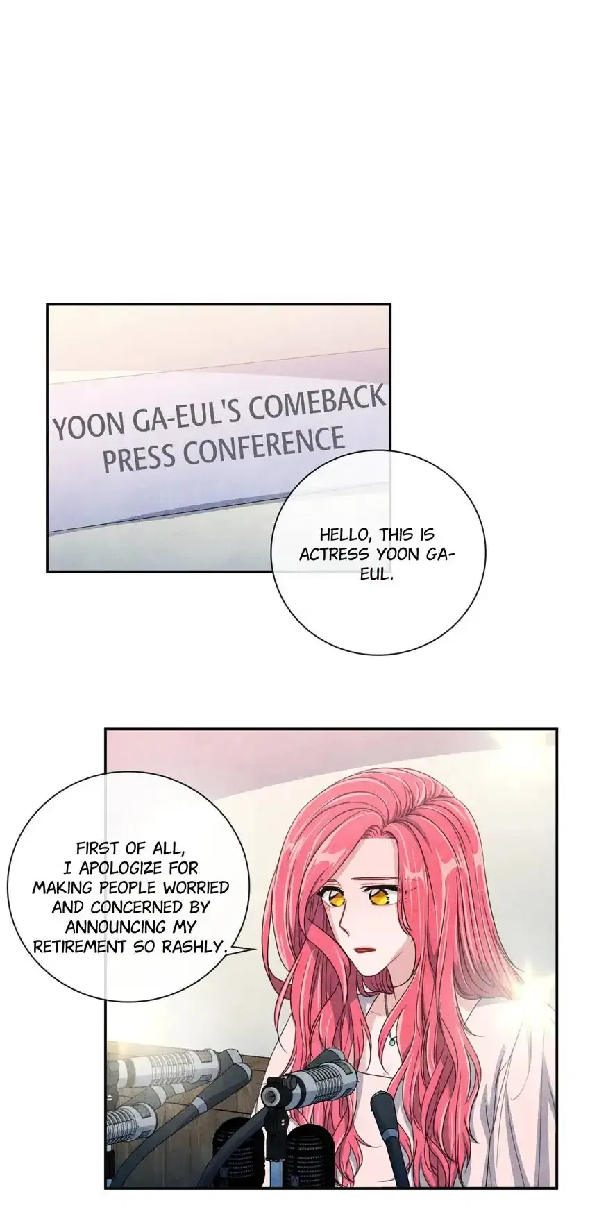 Backstage Kiss Scene Chapter 43 – Page 1
