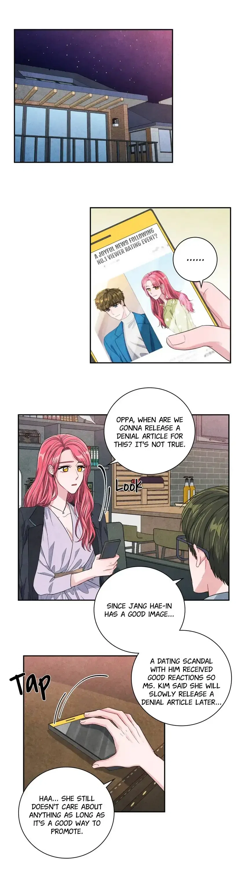 Backstage Kiss Scene Chapter 43 – Page 13