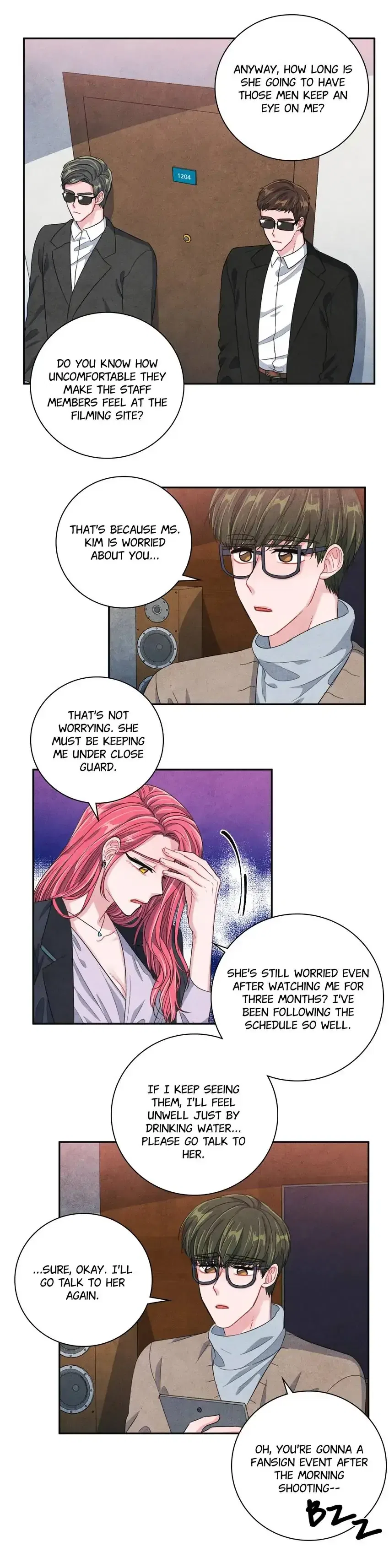 Backstage Kiss Scene Chapter 43 – Page 14