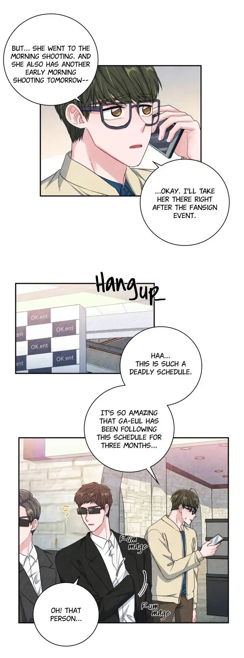 Backstage Kiss Scene Chapter 43 – Page 22