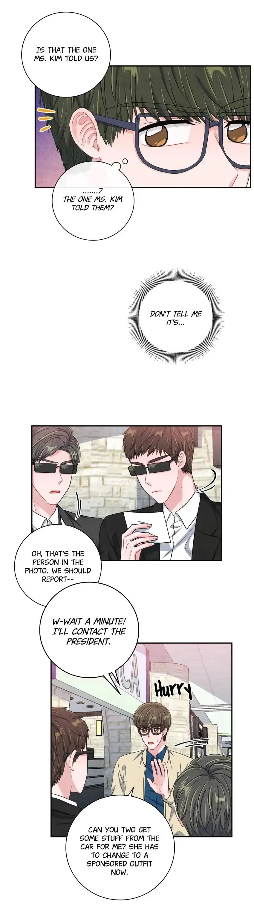 Backstage Kiss Scene Chapter 43 – Page 23