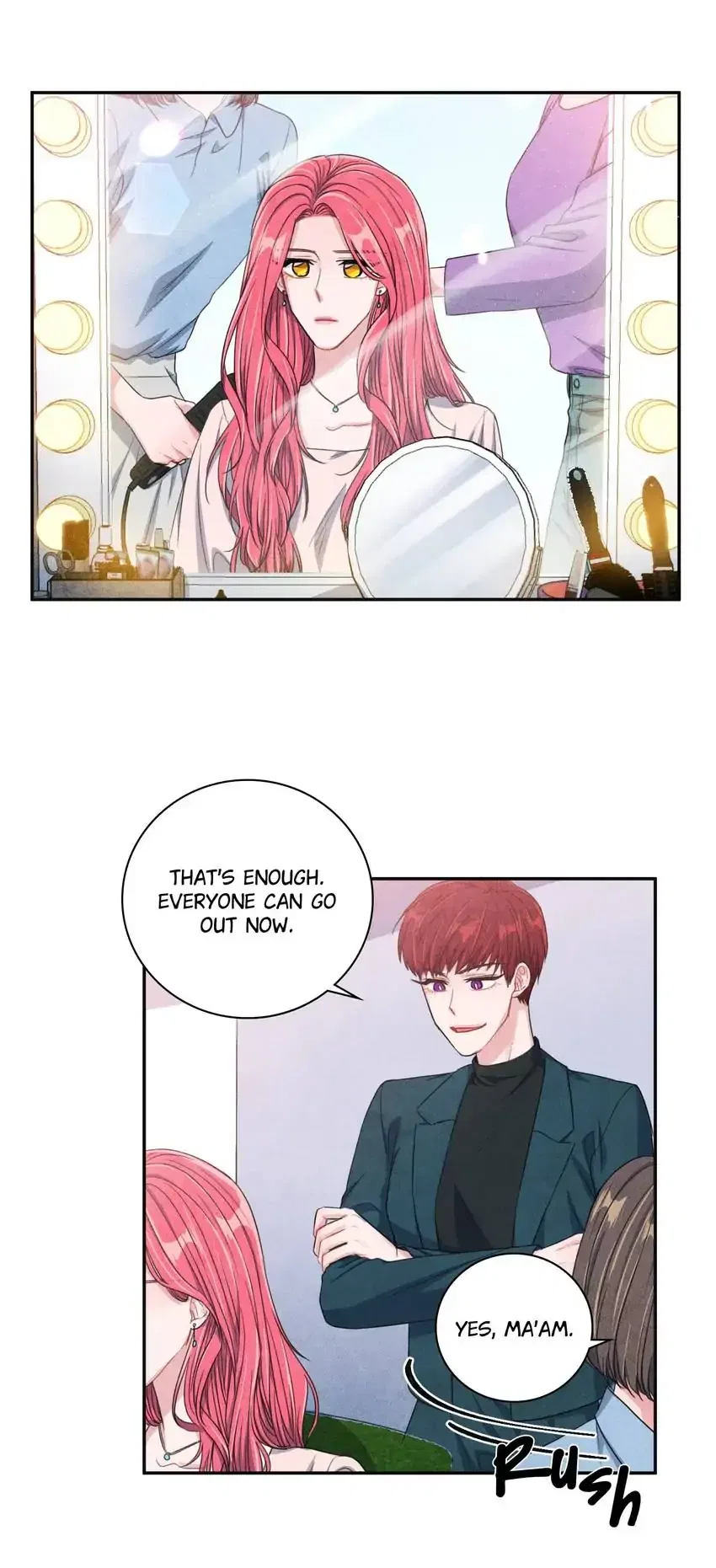 Backstage Kiss Scene Chapter 42 – Page 3