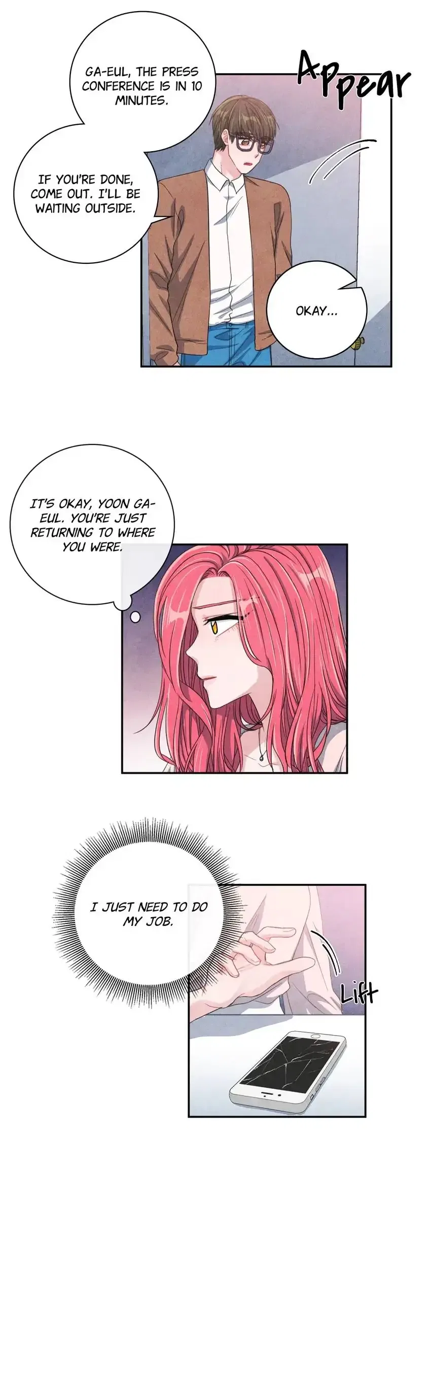 Backstage Kiss Scene Chapter 42 – Page 22