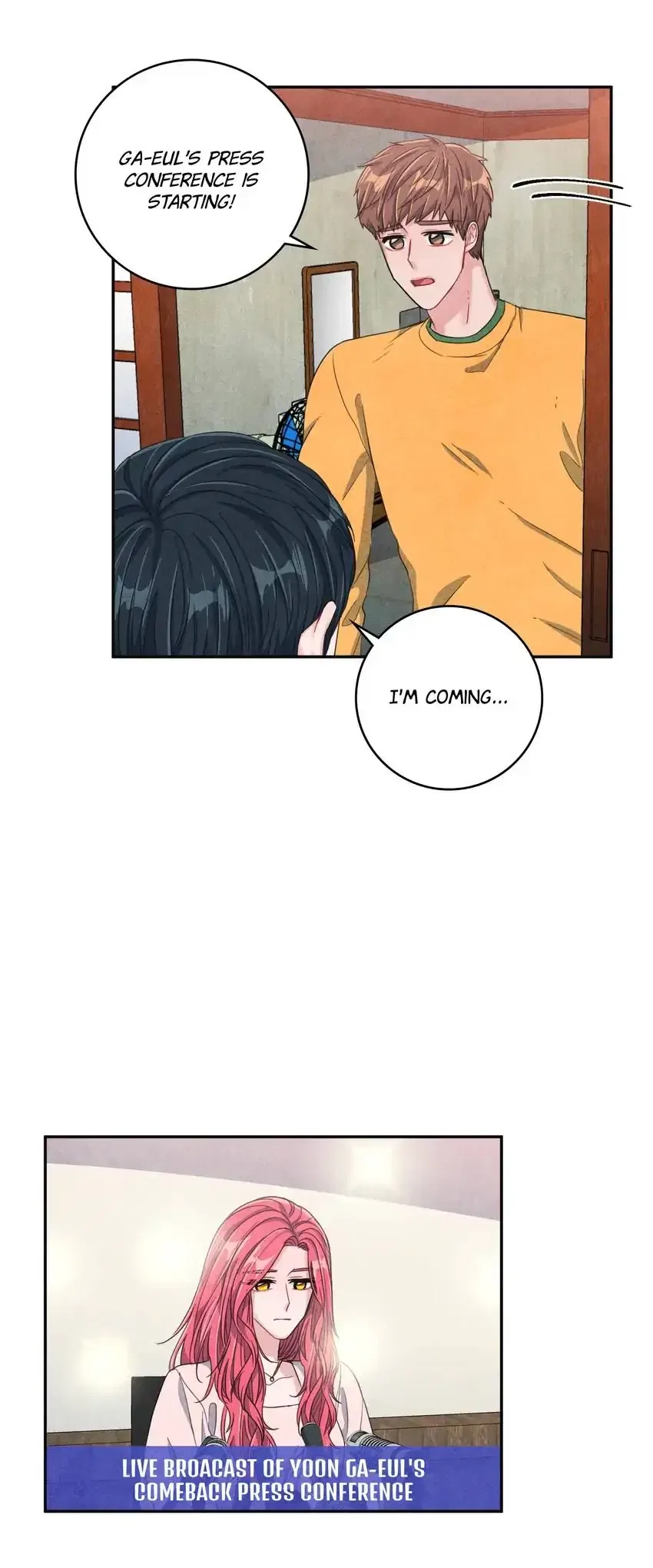 Backstage Kiss Scene Chapter 42 – Page 31