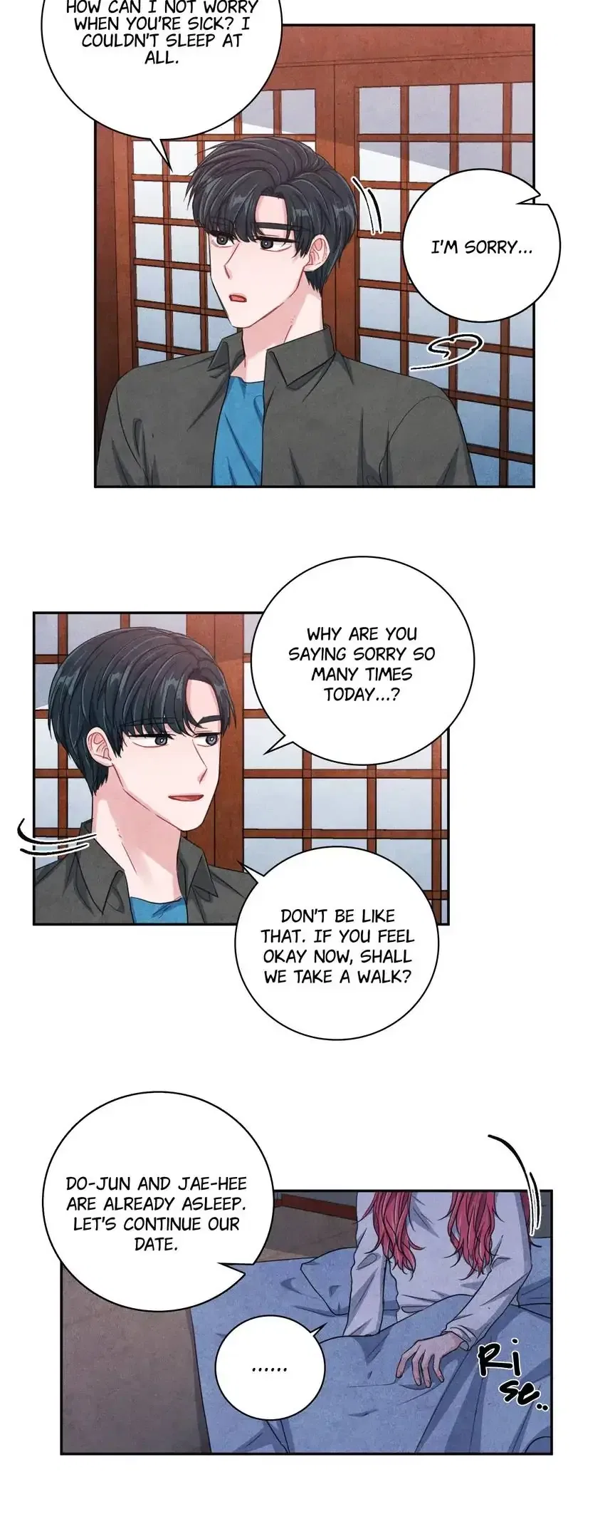 Backstage Kiss Scene Chapter 41 – Page 14