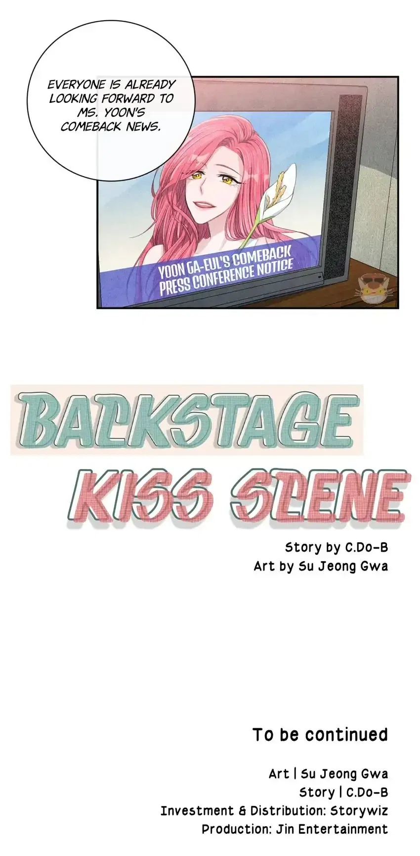 Backstage Kiss Scene Chapter 41 – Page 31