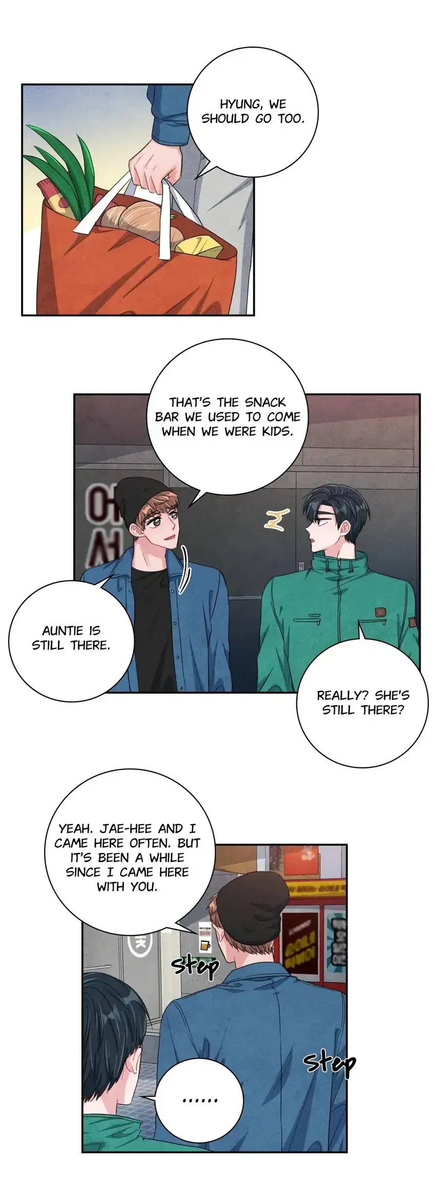 Backstage Kiss Scene Chapter 40 – Page 22