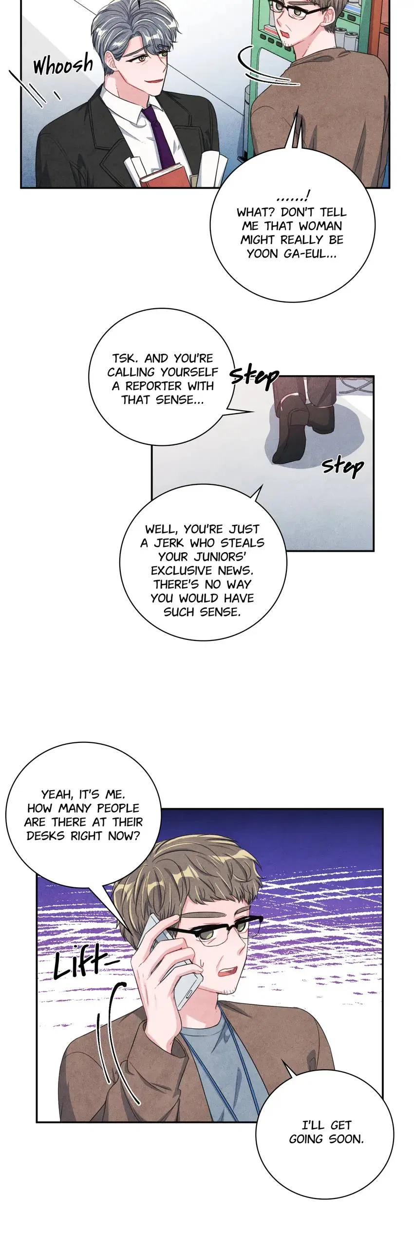 Backstage Kiss Scene Chapter 39 – Page 3