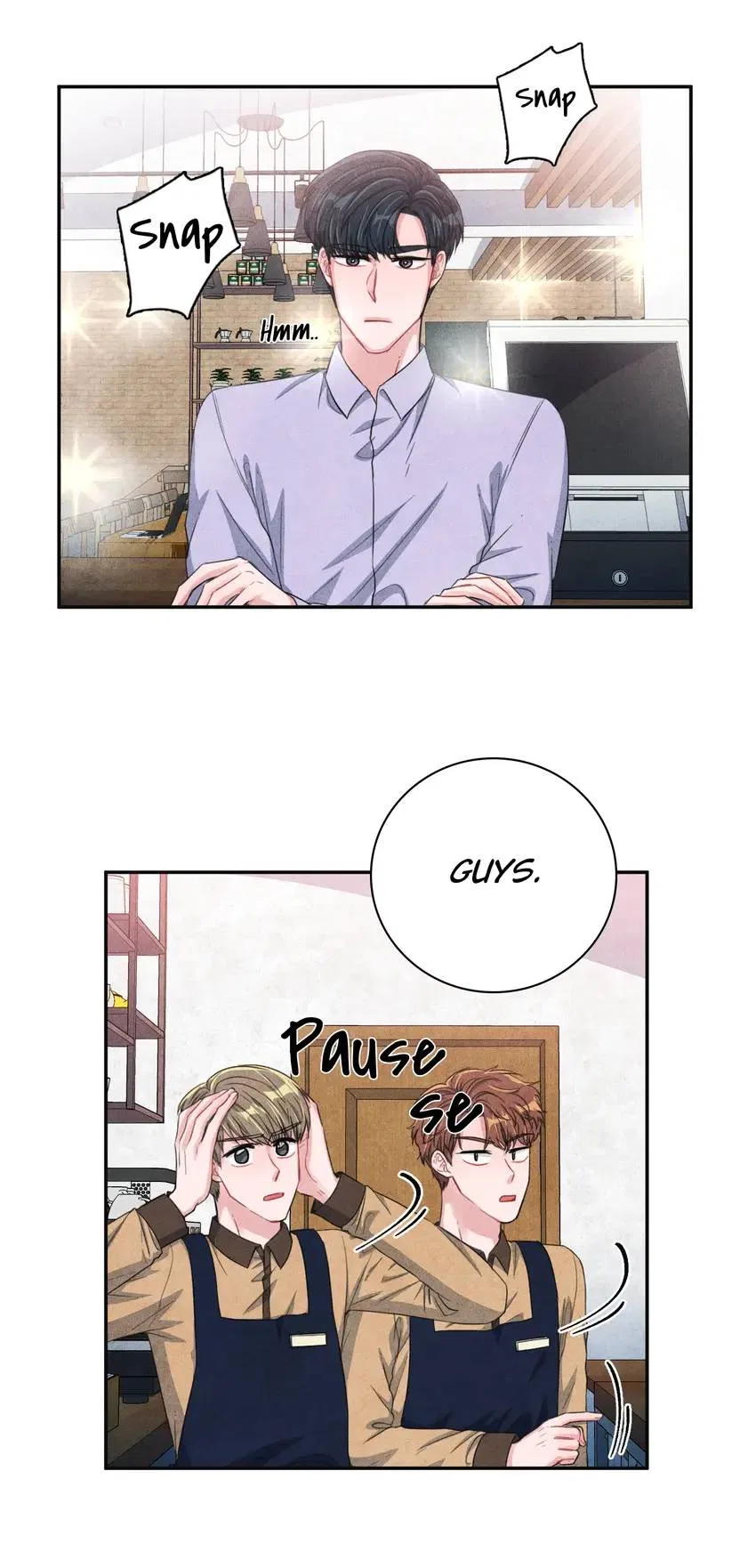 Backstage Kiss Scene Chapter 39 – Page 6