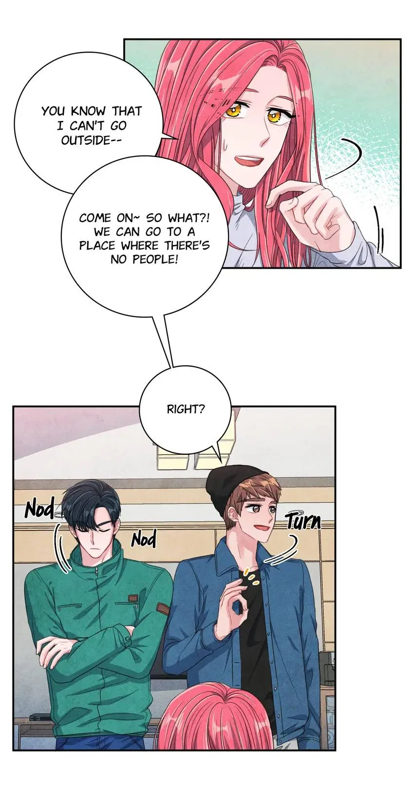 Backstage Kiss Scene Chapter 39 – Page 21