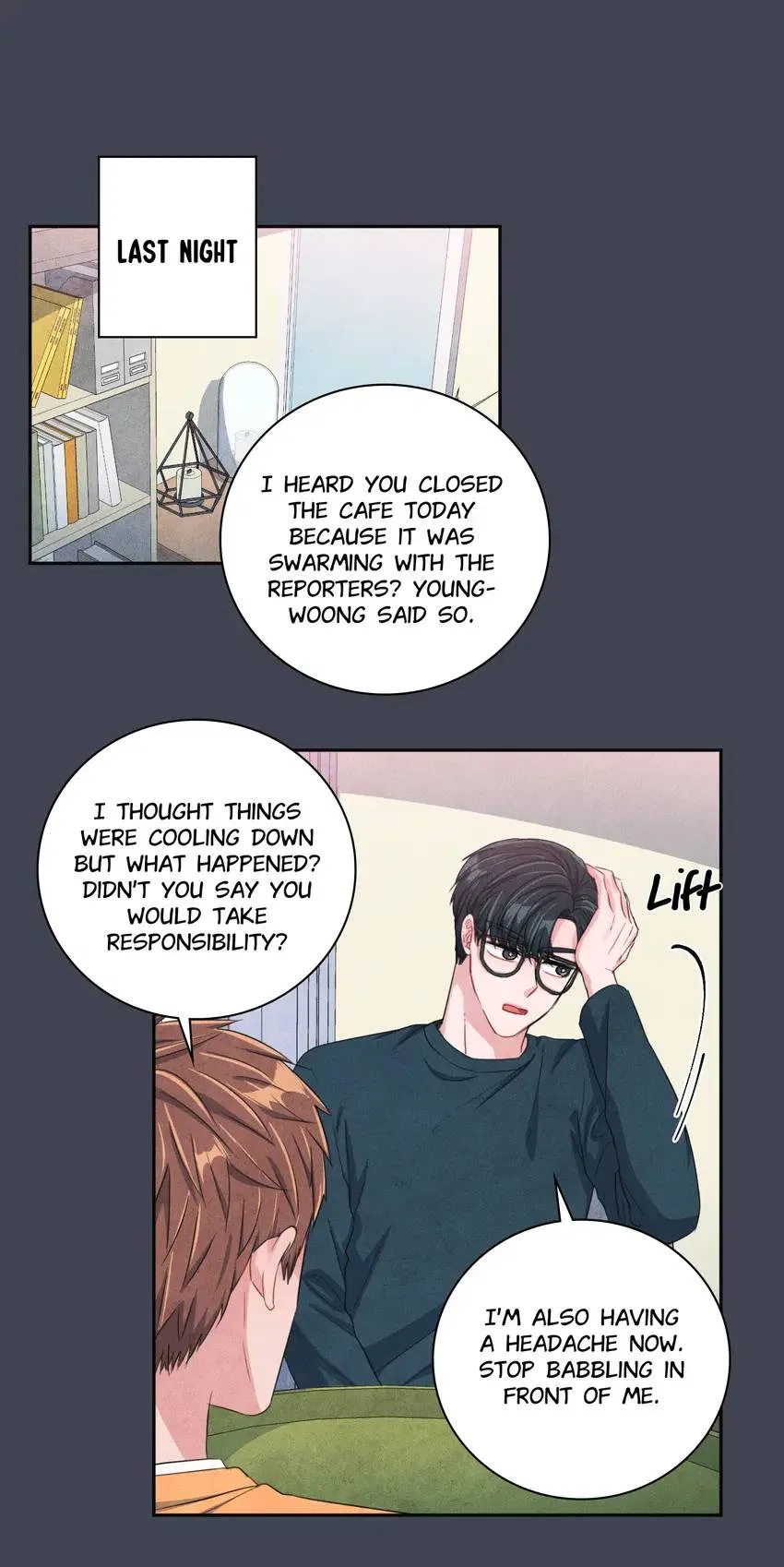 Backstage Kiss Scene Chapter 39 – Page 26