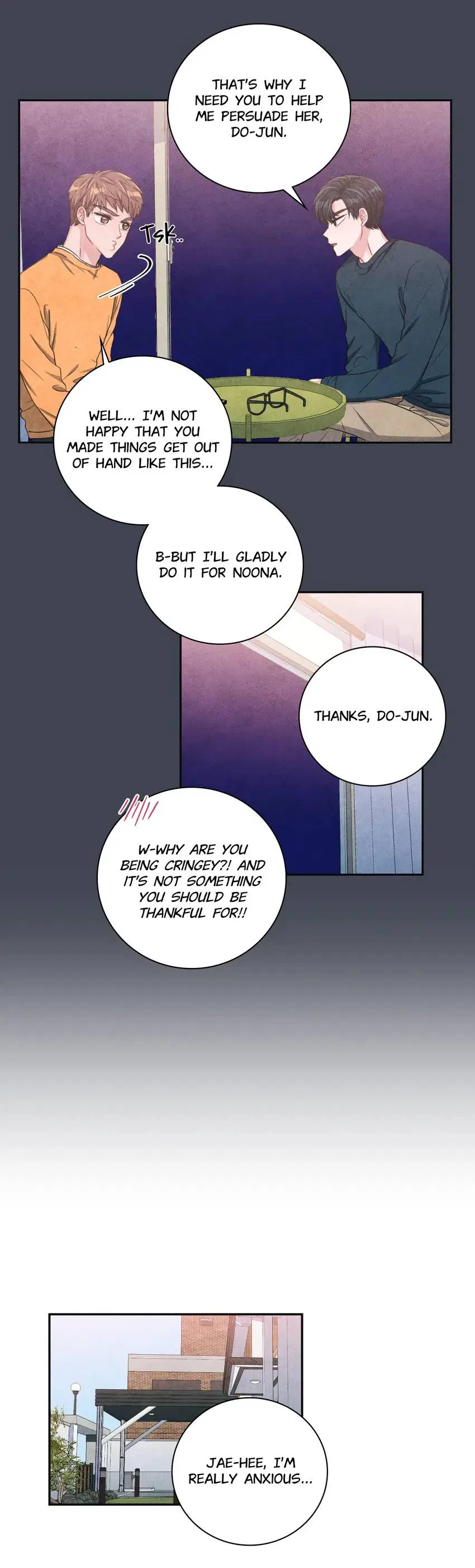 Backstage Kiss Scene Chapter 39 – Page 31