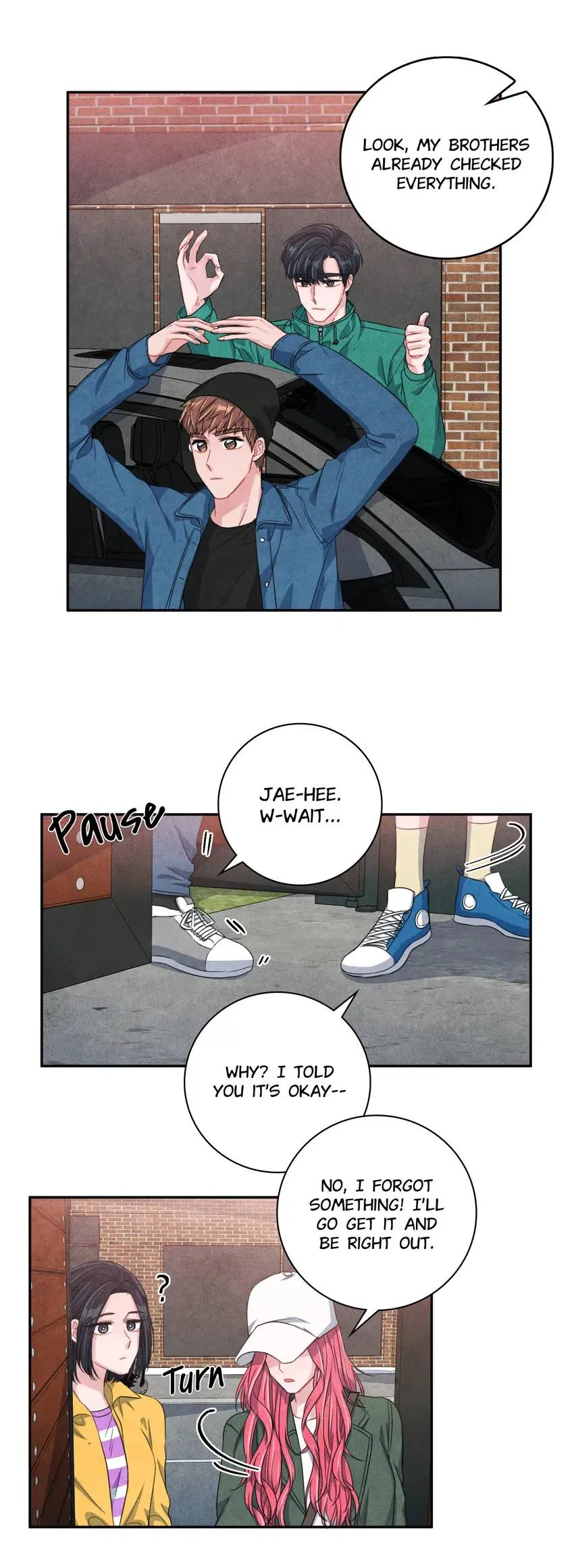 Backstage Kiss Scene Chapter 39 – Page 33