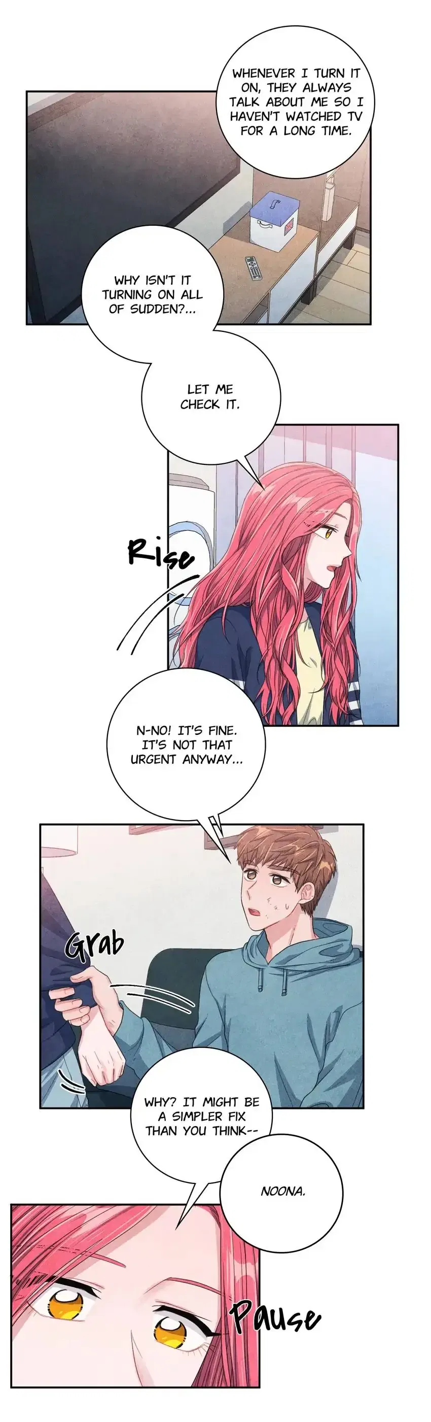 Backstage Kiss Scene Chapter 38 – Page 5