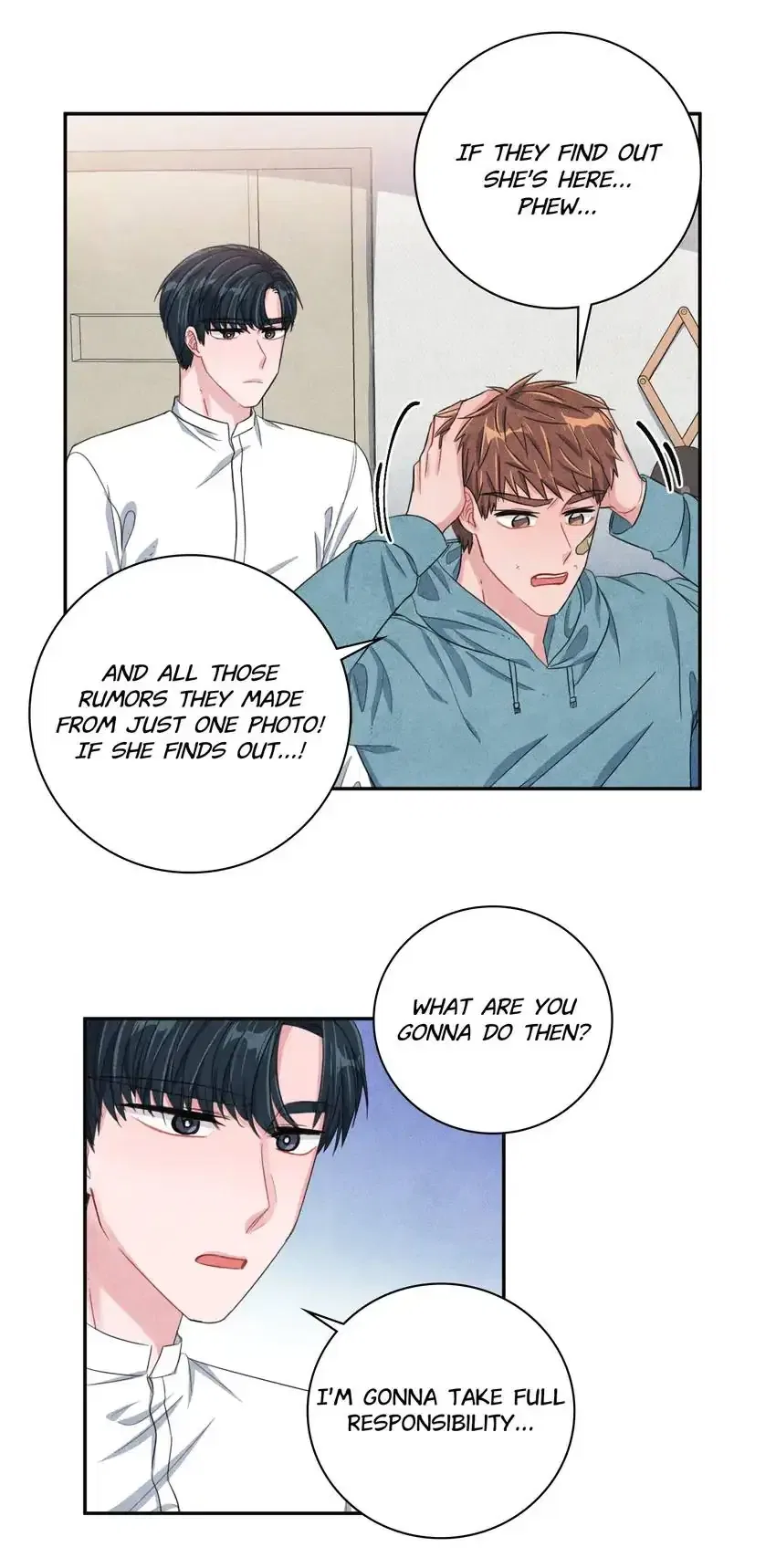 Backstage Kiss Scene Chapter 38 – Page 17