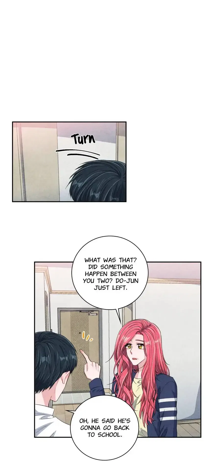 Backstage Kiss Scene Chapter 38 – Page 22