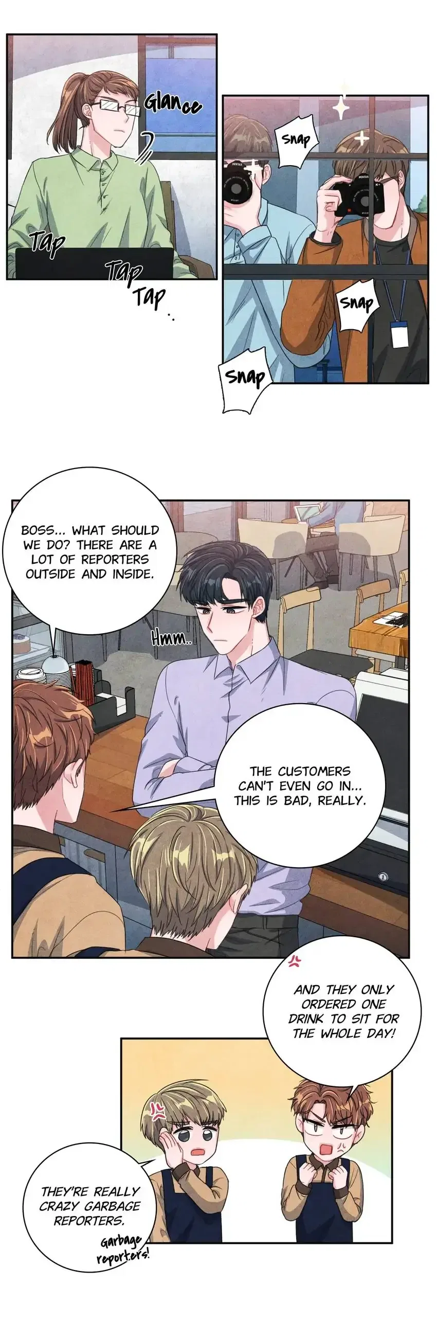 Backstage Kiss Scene Chapter 38 – Page 27