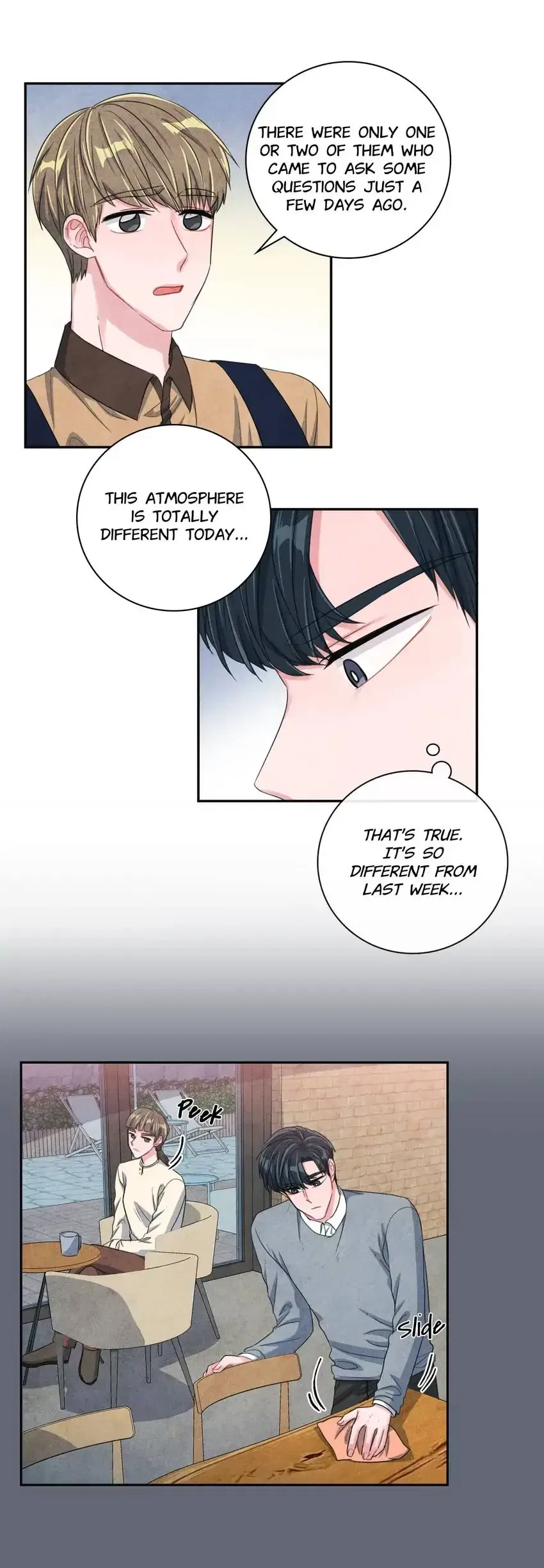 Backstage Kiss Scene Chapter 38 – Page 28