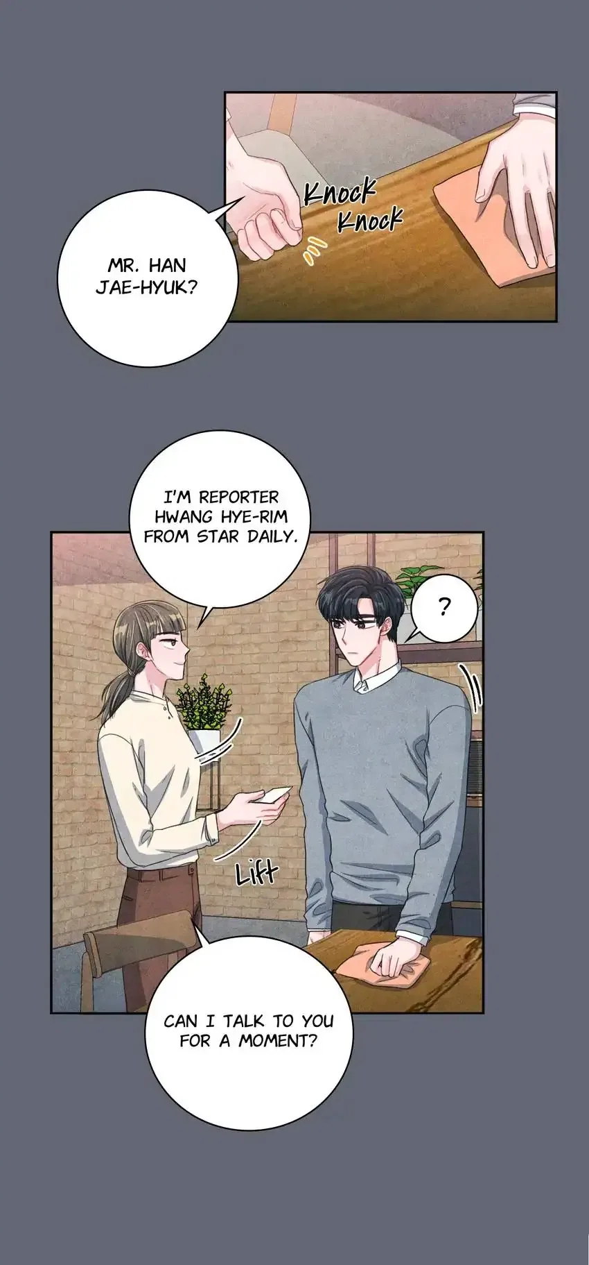 Backstage Kiss Scene Chapter 38 – Page 29