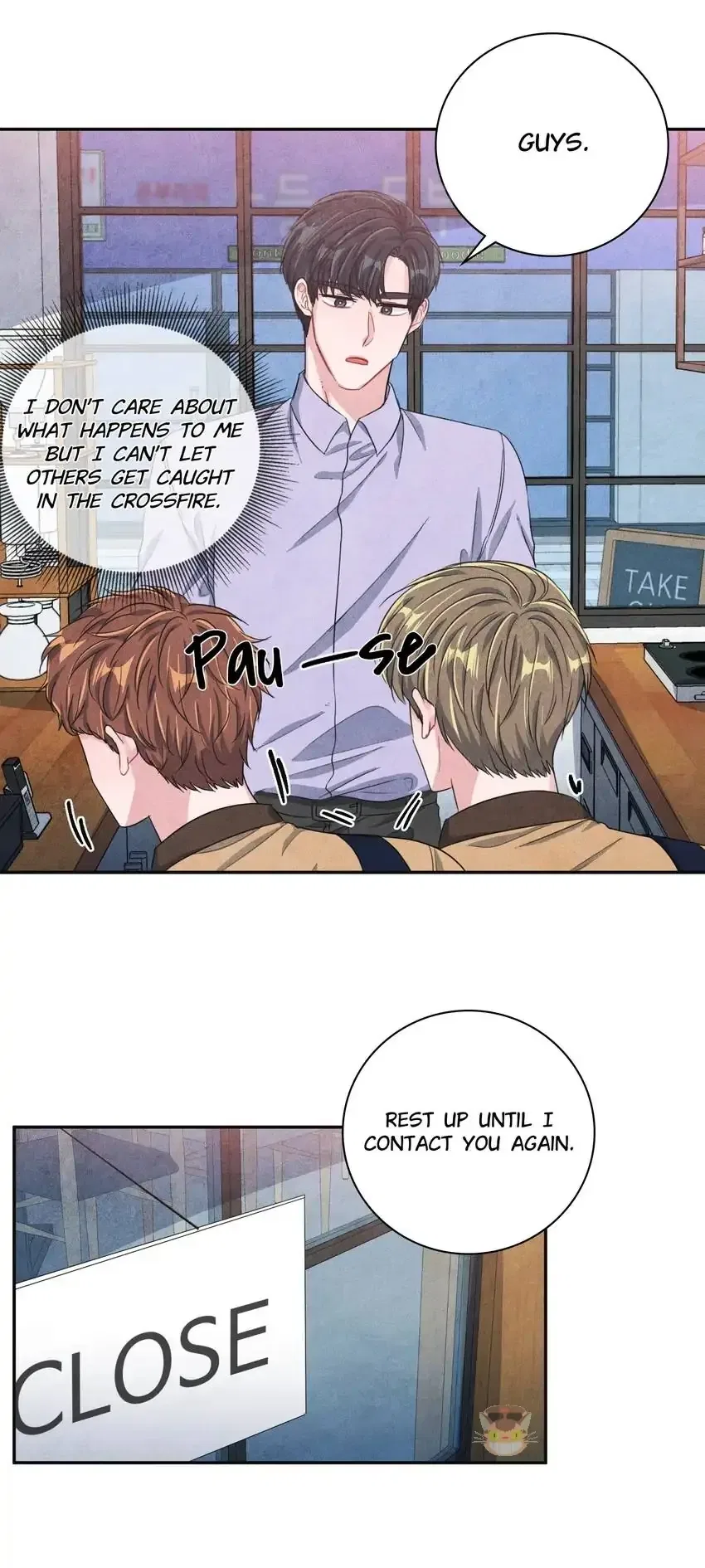 Backstage Kiss Scene Chapter 38 – Page 33