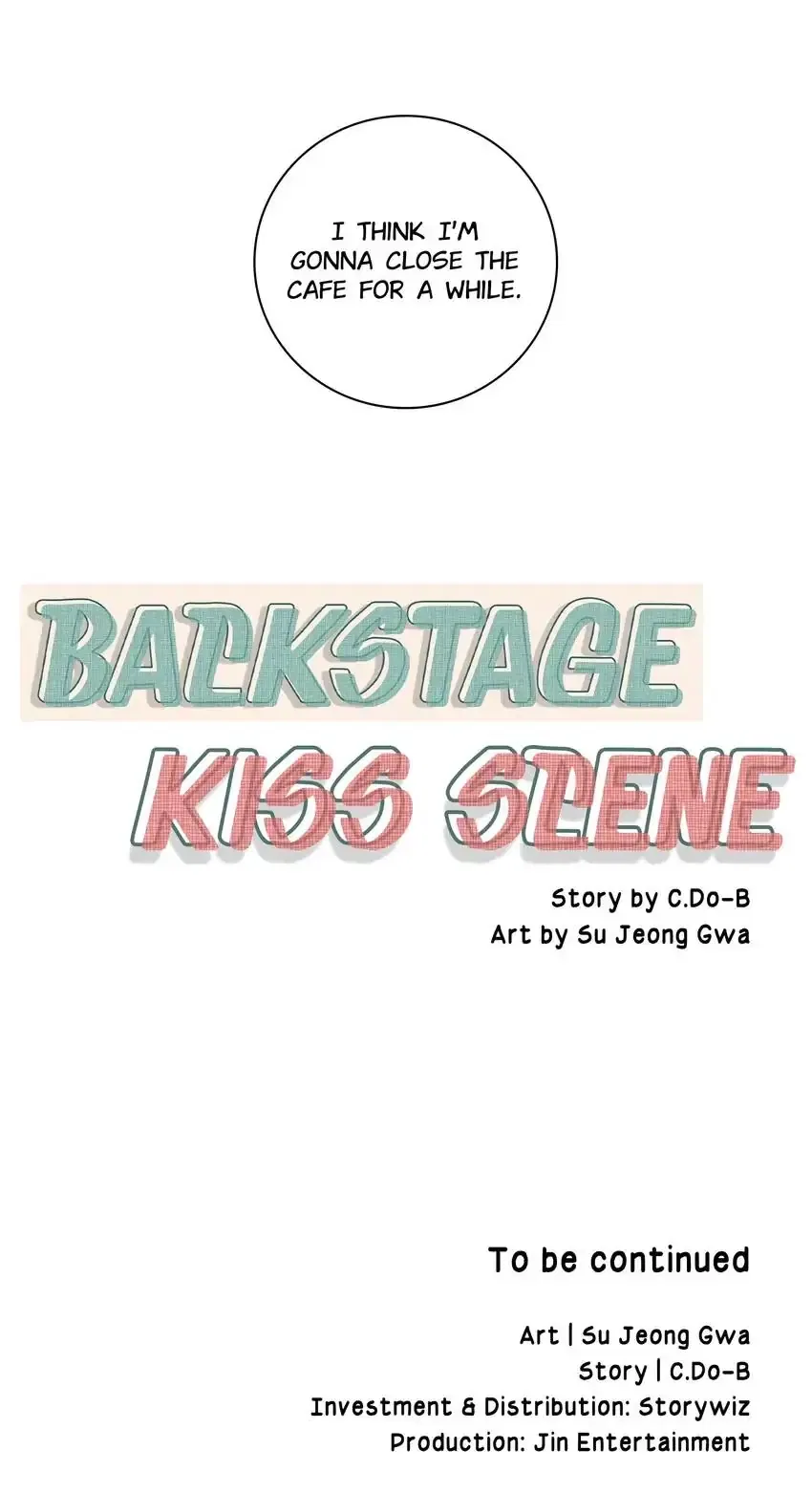 Backstage Kiss Scene Chapter 38 – Page 34