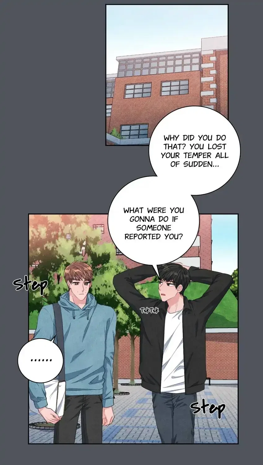 Backstage Kiss Scene Chapter 37 – Page 14