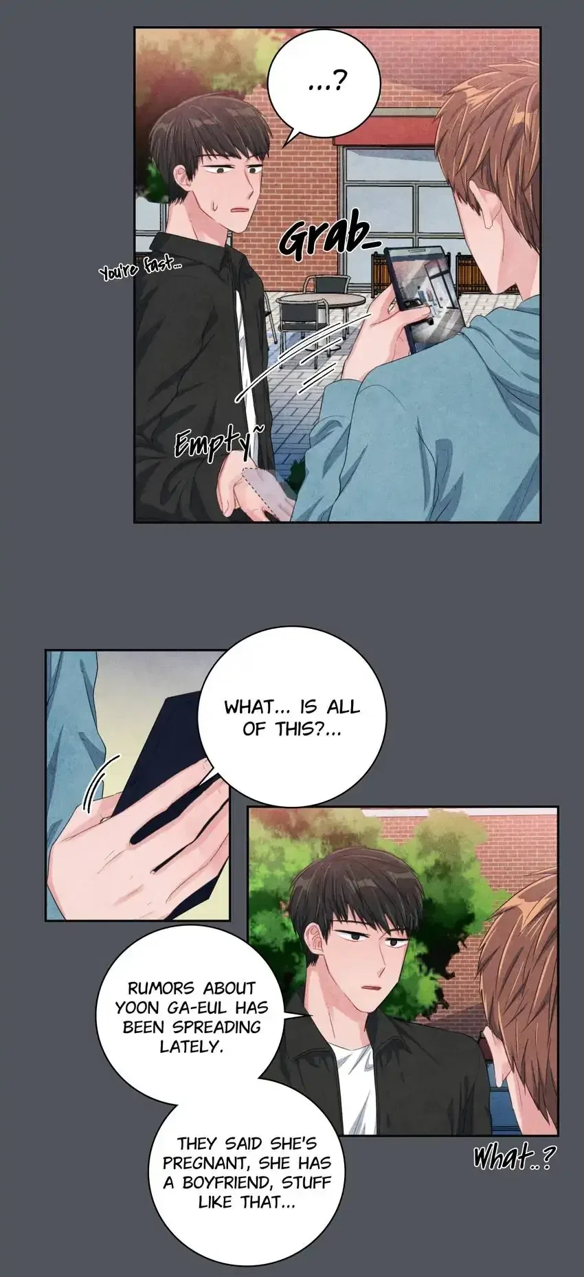 Backstage Kiss Scene Chapter 37 – Page 16