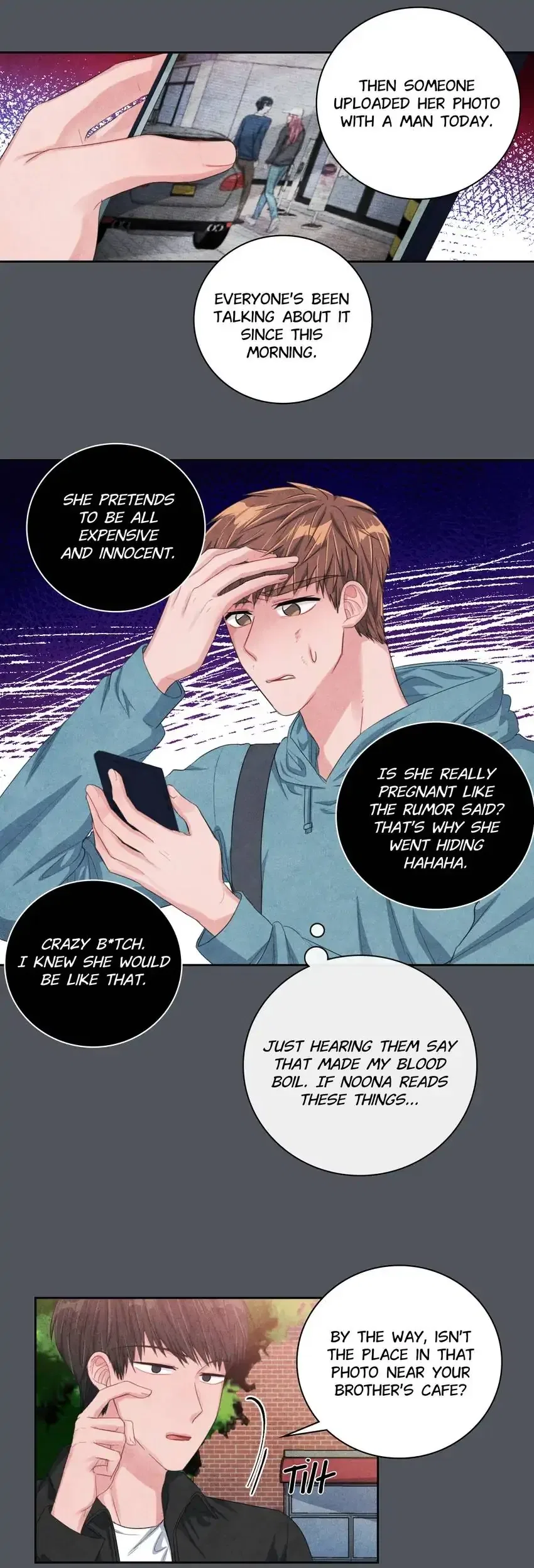 Backstage Kiss Scene Chapter 37 – Page 17